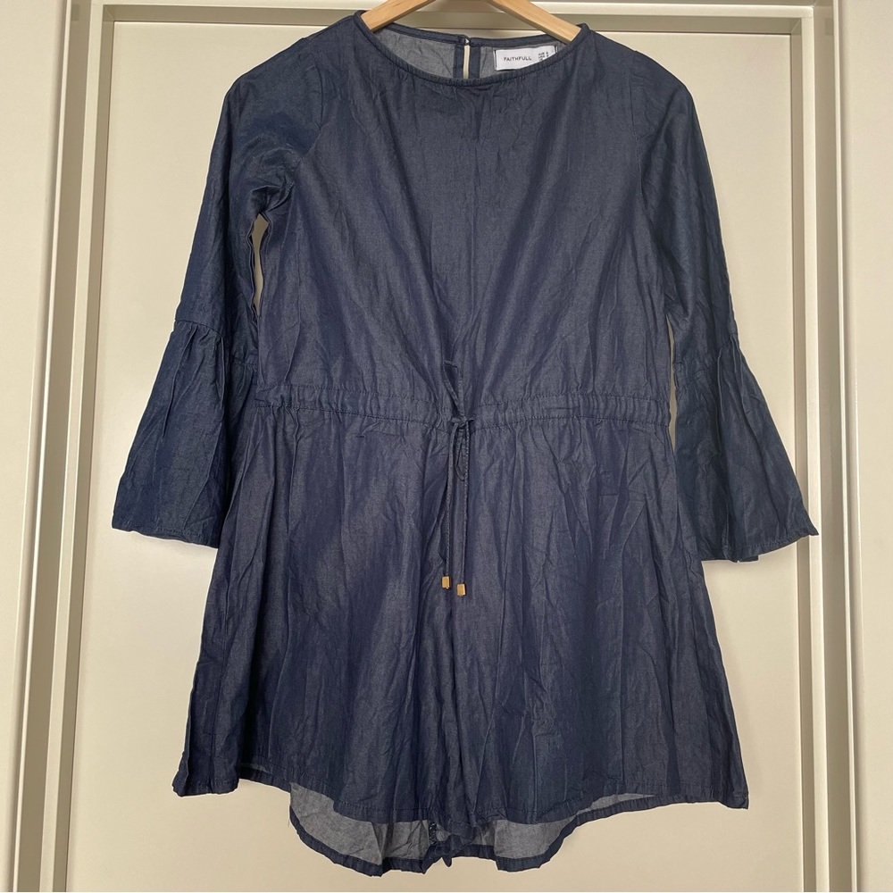 HOST PICK⭐️Faithfull The Brand Handmade Playsuit by Cotton🤍 - Picture 1 of 10
